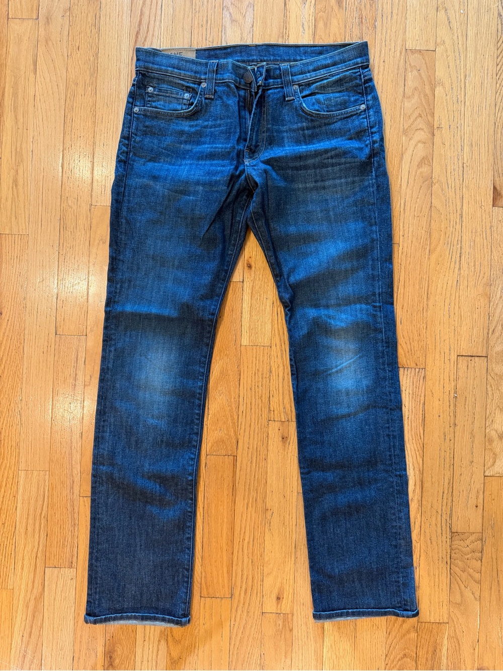 J Brand Men’s Slim Straight Jeans in Deep Indigo